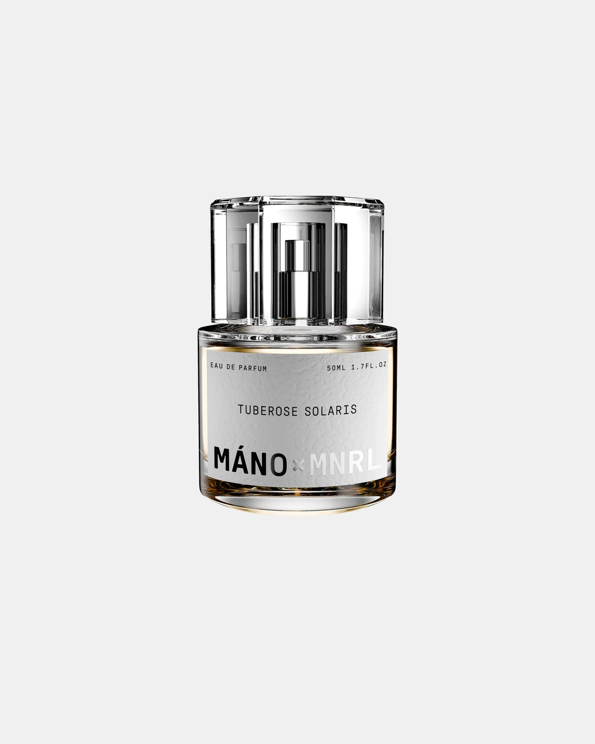 Tuberose Solaris bottle on white