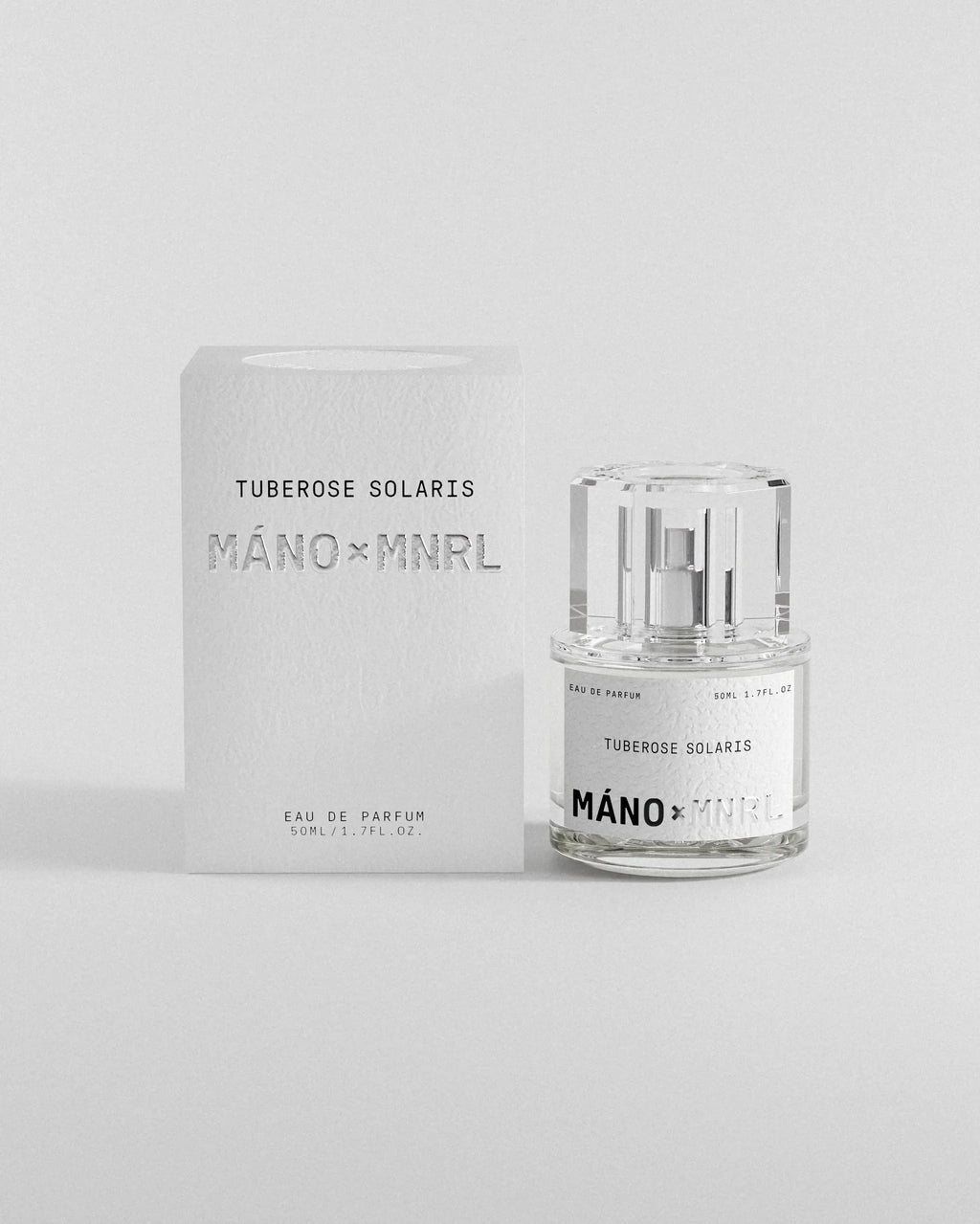 Tuberose Solaris bottle and box on white