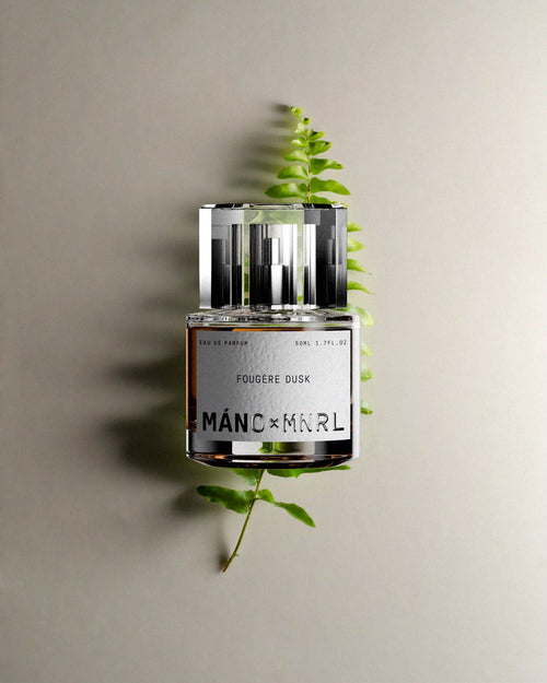Fougère Dusk bottle with hero ingredient